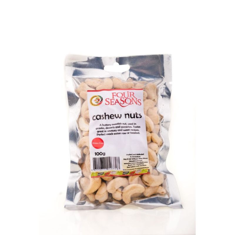 Cashew Nuts Plain 100g