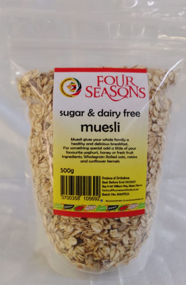 Muesli Nut Dairy Sugar Gluten free 500g