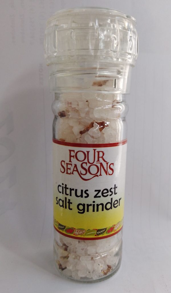 Citrus Zest Sea Salt Grinder 120g