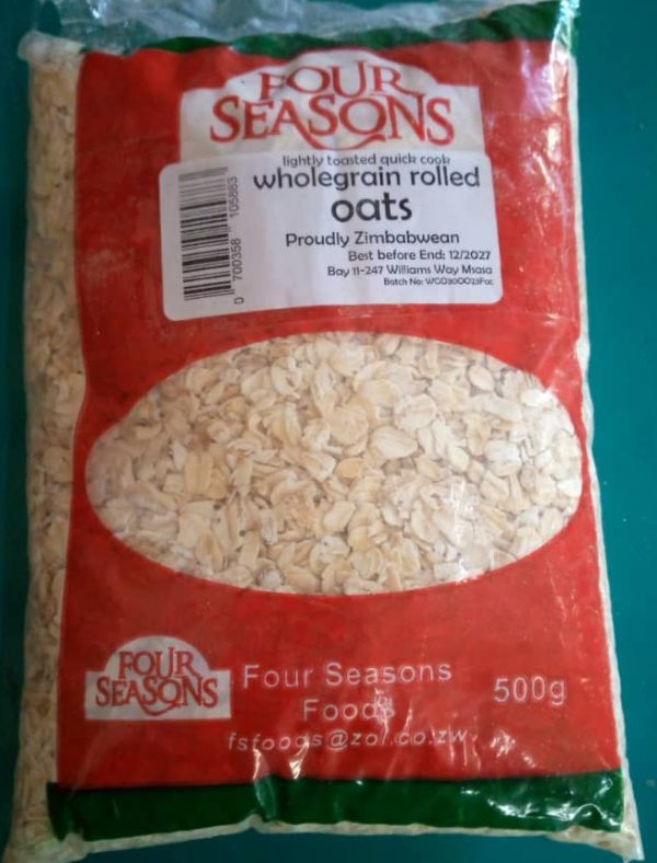 Wholegrain rolled oats 500g